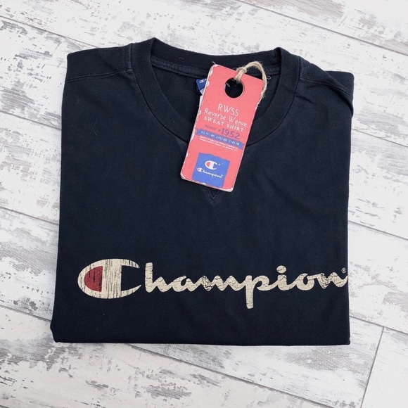 Champion navy tee shirt - Picture 3 of 3